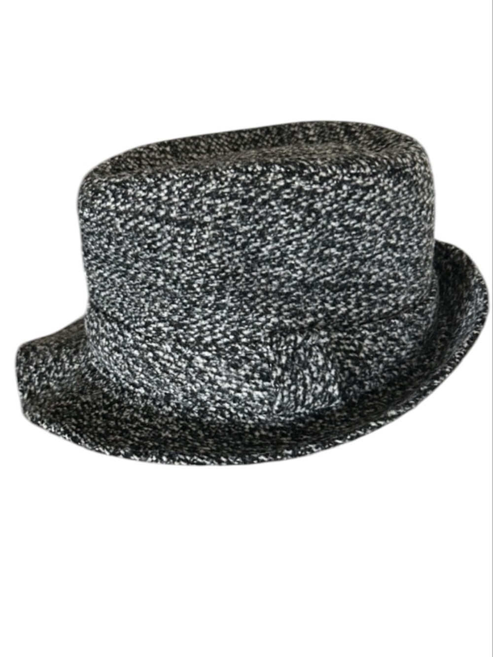 Fedora Heathered Wool Blend Hat